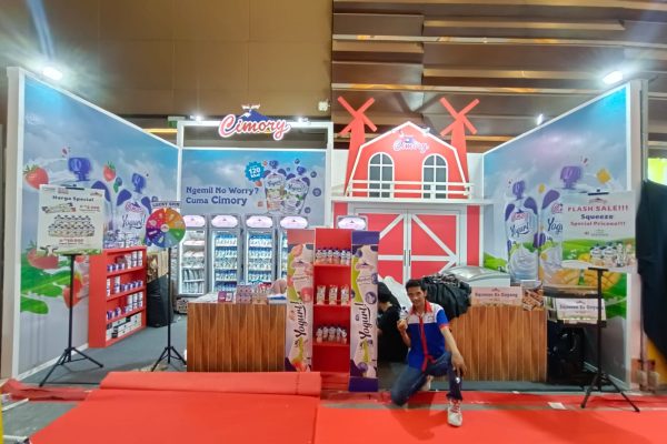 Booth Cimory - Wikibex - Jiexpo - Agustus 2023